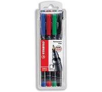 Stabilo ohpen universal permanent, 4 pack marcador permanente punta re