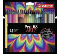 STABILO PEN 68 ARTY LINE Set de 6 colores surtidos