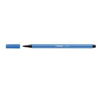 Stabilo - Lote de 5 rotuladores de dibujo Pen 68 PTE ojival mediana 1 mm azul oscuro