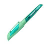STABILO – Pluma estilográfica EASYbuddy Pastel M, borrable, incluye cartucho verde menta/azul