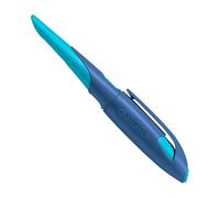 STABILO Pluma estilográfica EASYbirdy – Ergonómica para zurdos, punta única, con cartucho, azul