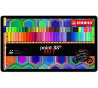 Stabilo point 88 arty rotulador de punta fina multicolor 65 pieza(s)