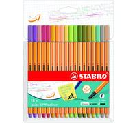 Stabilo point 88 rotulador de punta fina colores surtidos 18 pieza(s)