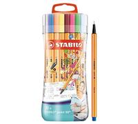 Stabilo point 88 rotulador de punta fina fino multicolor 30 pieza(s)