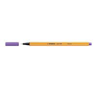 STABILO Rotulador de punta fina Point 88 – trazo 0,4 mm, tinta con base de agua – Violeta