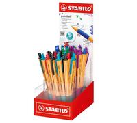 Stabilo pointball expositor con 38 boligrafos retractiles - punta de 1