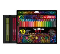 Stabilo pointmax arty rotulador de punta fina medio multicolor 42 piez