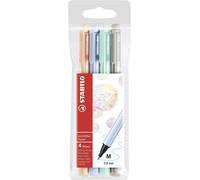 STABILO Rotulador pointMax Estuche 4 Colores pastel