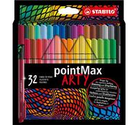 STABILO - Rotulador - pointMax - ARTY - Estuche de 32-32colores diferentes