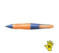 Stabilo - Portaminas Easy Ergo de 1,4 mm, color azul marino/naranja, para diestros