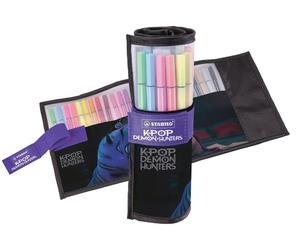 STABILO Premium: Set de rotuladores de fieltro - Set "Pen 68 KPop Demon Hunters" - 25 unidades en color /…