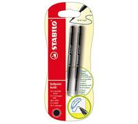 STABILO Recambio de bolígrafo para pointball y SMARTball Pack de 2 negro