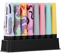 STABILO Resaltador BOSS ORIGINAL - Set de escritorio x 8 resaltadores pastel incluyendo 4 pastel by Ju Schnee