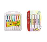 STABILO Resaltador swing cool - Caja de 8 - surtidos + pastel swing cool - Pack con 6