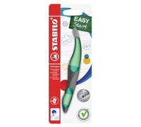 STABILO Roller ergonómico para diestros EASYoriginal Pastel verde menta/azul borrable con cartucho