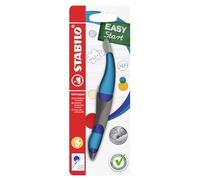 STABILO Roller ergonómico para zurdos EASYoriginal azul oscuro/azul claro (borrable) con cartucho