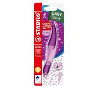 STABILO Roller ergonómico para zurdos EASYoriginal 3D DreamWorld rosa/azul, borrable, incluye cartucho