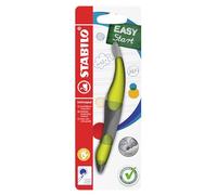 STABILO - Roller ergonómico para zurdos - EASYoriginal en verde lima - azul (borrable) - incluye cartucho