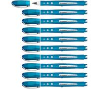 STABILO Roller worker+ colorful – Punta media – Pack de 10 azul