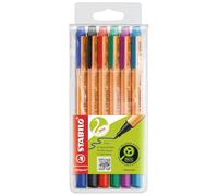 STABILO - Rotulador ecológico - GREENpoint - Estuche de 6 - 6 colores diferentes