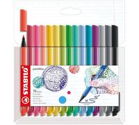 STABILO Rotulador pointMax – Estuche de 15 colores diferentes – Versión 2