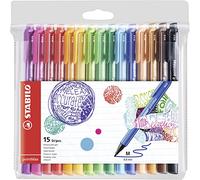 STABILO Rotulador pointMax Punta media Estuche con 15 colores
