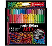 STABILO - Rotulador - pointMax - ARTY - Estuche de 32-32colores diferentes