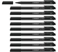 STABILO - Rotulador punta media - pointMax - Pack de 10 - negro