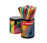 STABILO Rotulador premium Pen 68 ARTY Estuche metálico de 45-45 colores diferentes