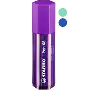 Stabilo - rotulador premium - pen 68 - estuche big pen box de 20 color