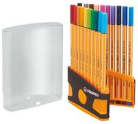 STABILO Rotulador de punta fina point 88 Multicolor 20 piezas