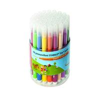 STABILO - Rotulador triangular escolar - Trio Jumbo -Pack de 48 unidades - 12 colores