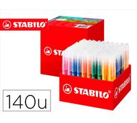 Stabilo Rotuladores Power Max School Pack de 140 unidades surtidas 16 colores