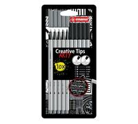 Estuche rotuladores creative tips arty con 10 rotuladores (5 puntas di