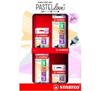 STABILO Stabilo Boss Mini Pastellove® Colores Surtidos Expositor de 72 unidades