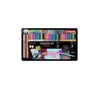 STABILO - STABILO ROTULADORES CREATIVE SET ARTY ESTUCHE DE METAL 30 C/SURTIDOS - Color no elegible 87/3432