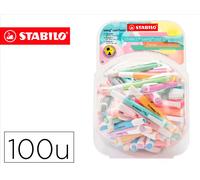 Stabilo Swing Cool Colores Pastel Surtidos de 100 Unidades de Subrayadores Fluorescentes