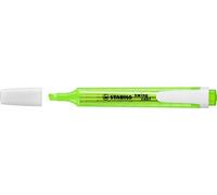 Stabilo Swing Cool - Lote de 5 rotuladores fluorescentes de bolsillo, punta cuadrada 1 a 4 mm, color verde