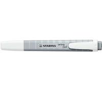 Stabilo Swing Cool marcador fluorescente gris pastel, punta biselada de 1 a 4 mm