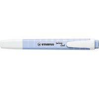 Stabilo Swing Cool Pastel marcador fluorescente azul nublado, punta biselada de 1 a 4 mm