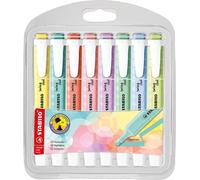Stabilo Swing Cool Pastel rotuladores fluorescentes pastel, pack de 8 colores surtidos