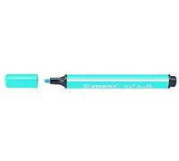 STABILO Trio Scribbi - Rotulador escolar ergonómico triangular con sistema de amortiguación en la punta, Color azul claro, 1 unidad