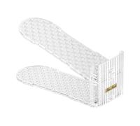 Stacker - Juego de zapatillas, doble capa para zapatos, 9,84 x 3,94 x 3,82 pulgadas, Shelf Sneaker Holder, Closet Organizer Rack, Space Saver for Entryway, Bedroom Wardrobe, Hallway Mudroom Dorm