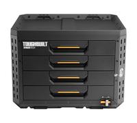 StackTech Caja para herramientas XL (An x Pr x Al: 56 x 43 x 42 cm, Plástico, Número de cajones: 4 ud.)