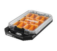 StackTech Organizador de piezas pequeñas TB-B1-O-10C (L x An x Al: 9,4 x 26 x 4,7 cm, Plástico, Número de compartimentos: 12 ud.)