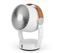 Stadler Form Circulador de aire 3D Leo, ventilador con función de giro horizontal y vertical, largo alcance de hasta 8 m, con mando a distancia, blanco