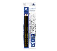 Staedtler 119 BK2 DA. Lápices Noris Club jumbo. Blíster con 2 unidades de lápices HB.