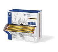 Staedtler 120hbca1 pst - caja expositora con 100 lápices noris de gra