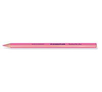 STAEDTLER 128 64-23 VE - Lápices, caja con 12 unidades, color rosa | Triangular, para papel fino - No se rompe, madera - Ref. 128 64-23