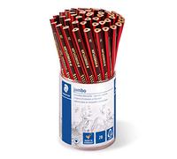STAEDTLER 1285 KP50 - Bote con 50 lápices Noris Jumbo triangulares. Graduación 2B